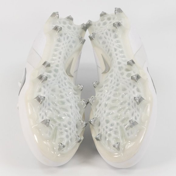 Nike Alpha Huarache 8 Pro 'White Metallic Silver' CW4439-100 size 12.5 - Picture 8 of 8